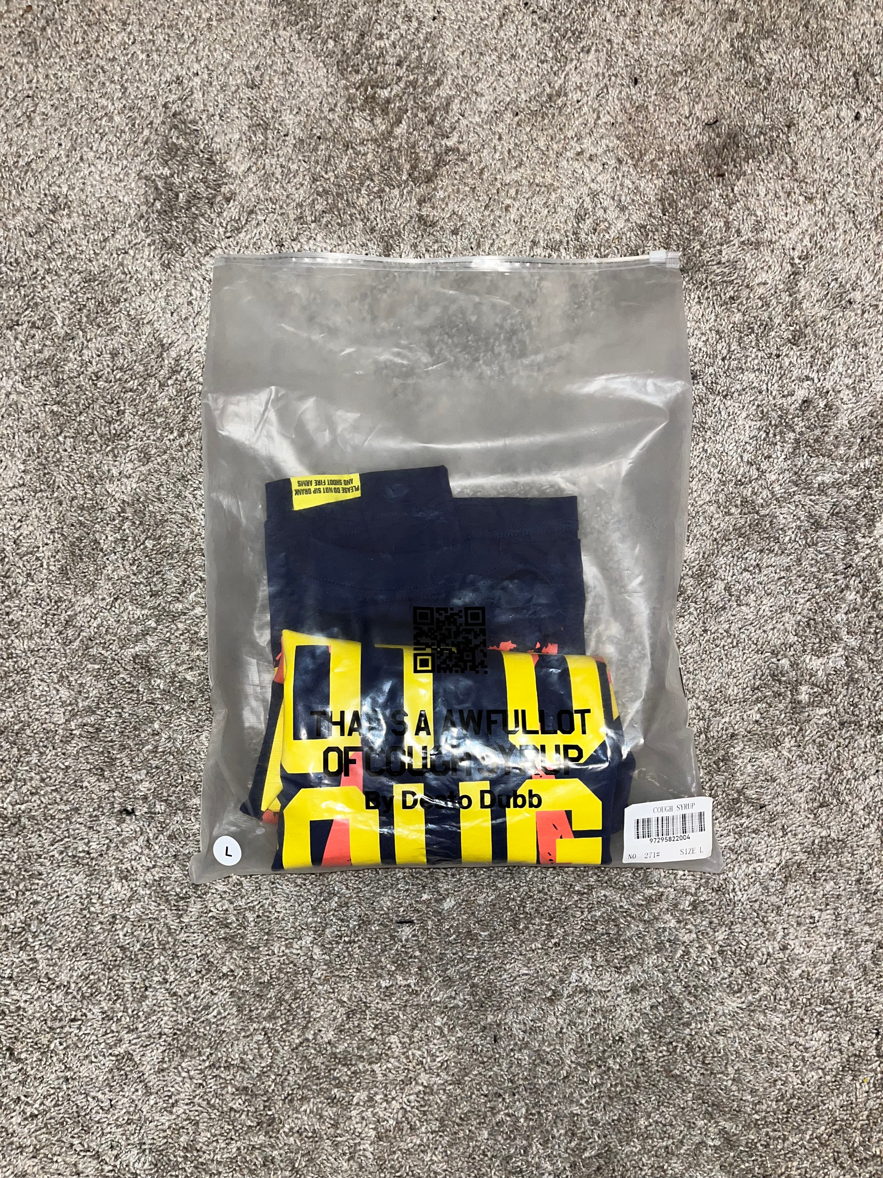 “That's A Awful Lot Of Cough Syrup”
 navy T-Shirt