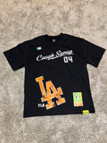 MLB Los Angeles Dodgers black cotton t-shirt “That's A Awful Lot Of Cough Syrup”