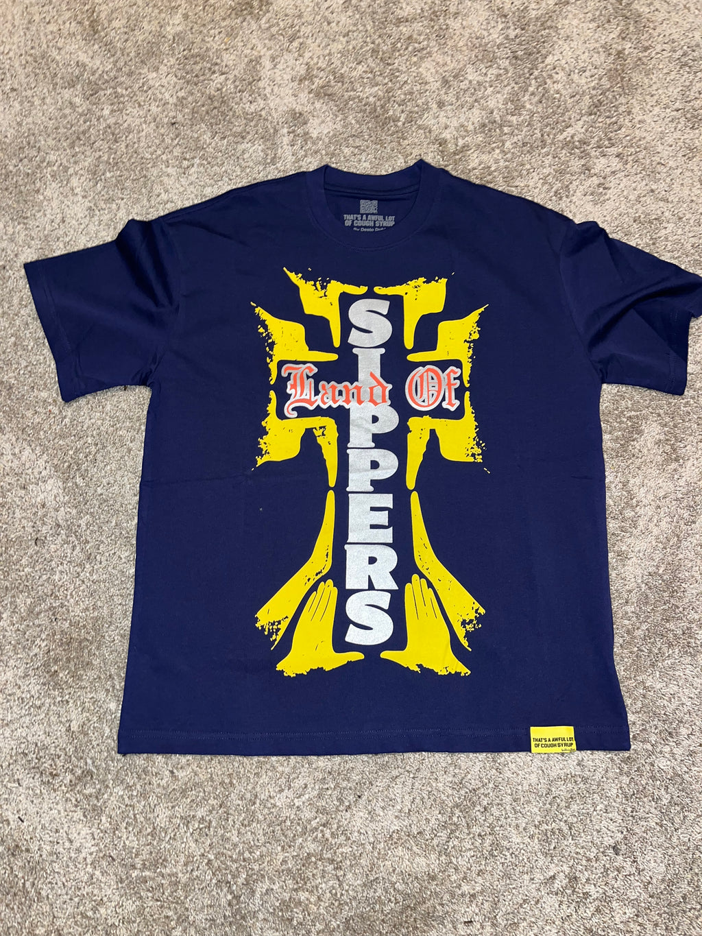 “That's A Awful Lot Of Cough Syrup”
 navy T-Shirt