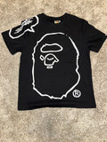 BAPE black & white tee